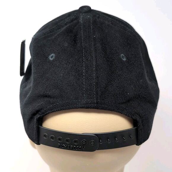 San Diego March and Ash Logo Snap Back Hat Cap Black Corduroy Adjustable NEW NWT - Picture 3 of 14